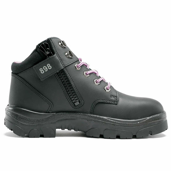 Steel Blue Women's Parkes with Side Zipper- Steel Toe #812898 - HardHatGear