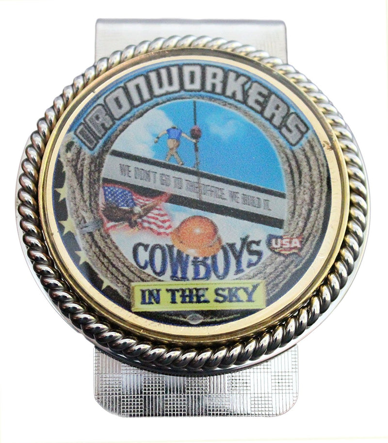 Ironworkers Cowboys in the Sky Money Clip