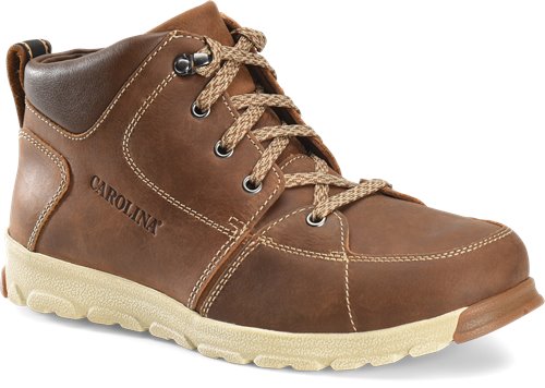 CAROLINA BROWN LEATHER LACE UP HIKING BOOT