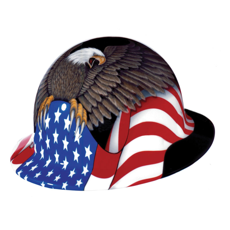 Fibre Metal Spirit Of America Full Brim Hard Hat