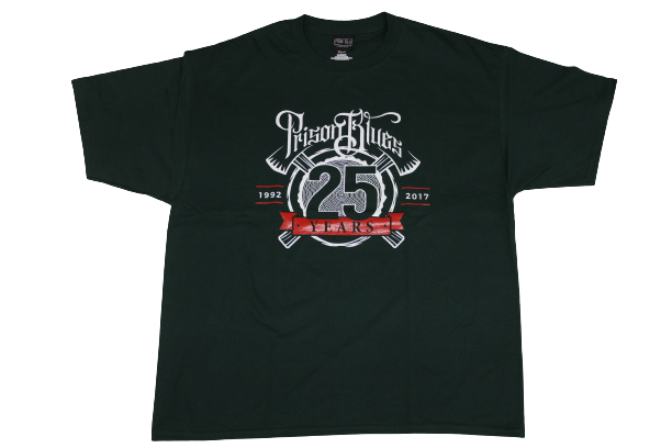 Prison Blues Twenty-Fifth Anniversary T-Shirt-Clearance