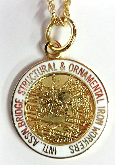 Ironworker Necklace with International Logo