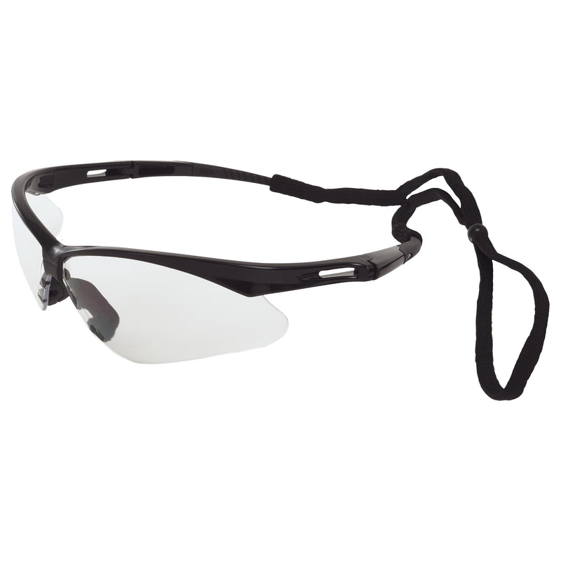 ERB Octane Black Clear Safety Glasses