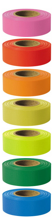 Presco Solid Color Roll Flagging Tape