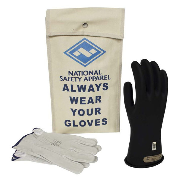 NSA Class 00 ArcGuard Rubber Voltage Glove Kit - HardHatGear