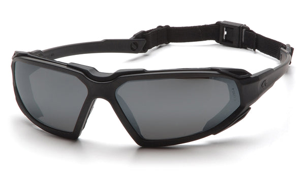 Intruder® Safety Glasses Smoke Frame , Gray Scratch-Resistant Lens