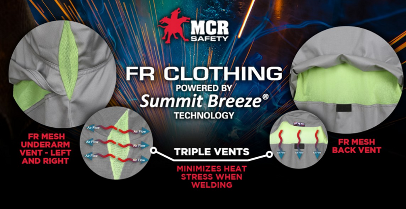 MCR Summit Breeze® Flame Resistant (FR) Shirt