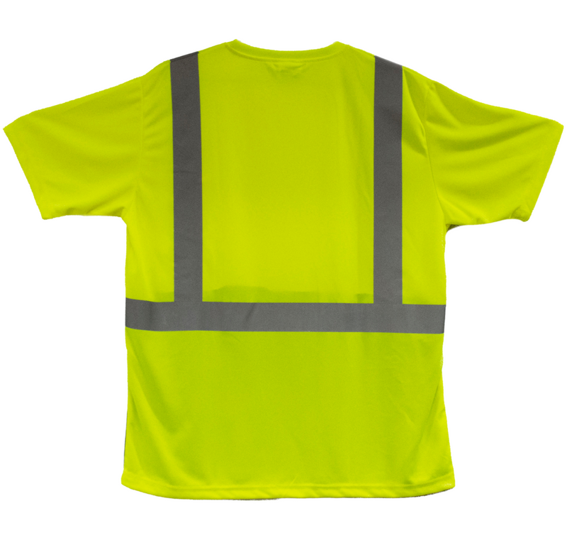 OZMO Hi-Vis Class 2 Short Sleeve Safety Shirt - HardHatGear