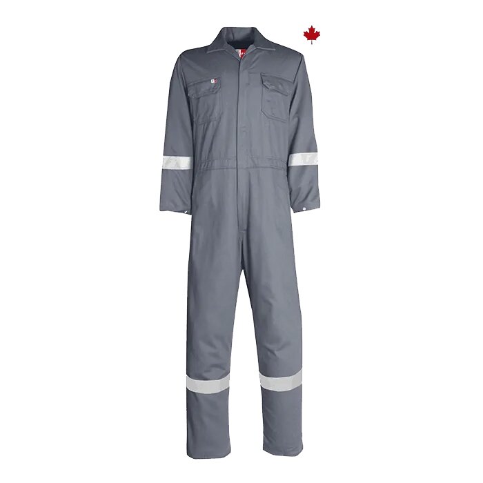 Big Bill Flame Resistant Work Coverall with Reflective Material