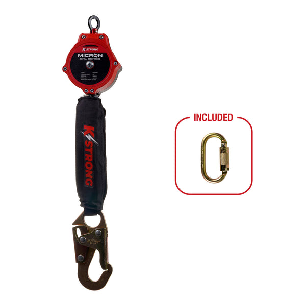 KStrong® 6 ft. Micron SRL with Snap Hook (ANSI) #UFS350002