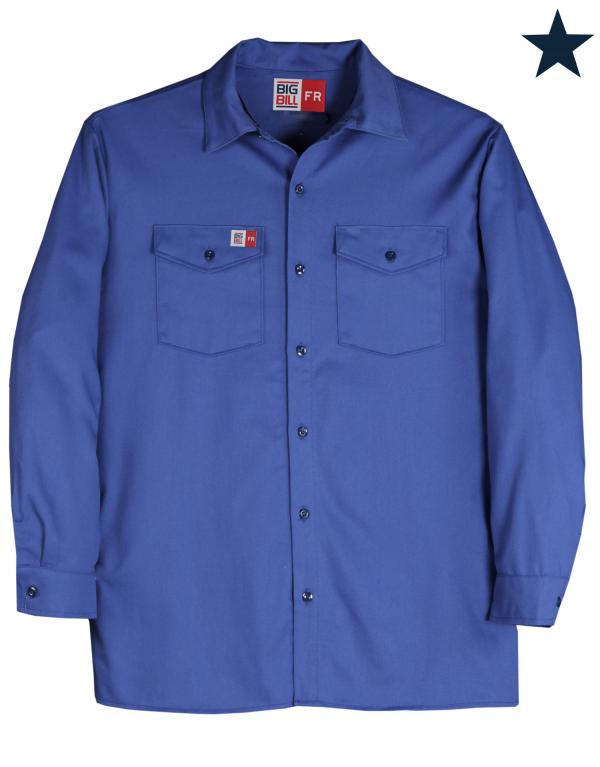 Big Bill FR Ultra Soft Industrial Work Shirt #TX231US7