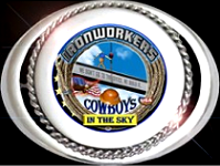Ironworkers Cowboys In The Sky Buckle