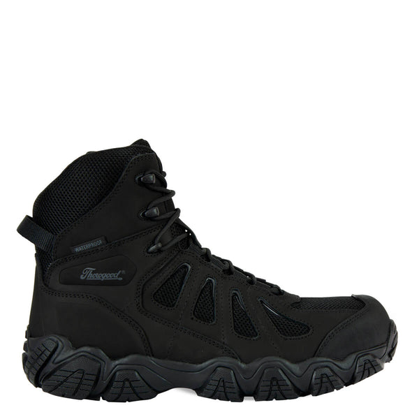 Thorogood Crosstrex Series-Safety Toe, Side Zip, Waterproof 6″ Hiker 804-6290