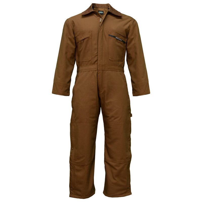 Key Polar King Saddle Brown Insulated Coveralls for Men