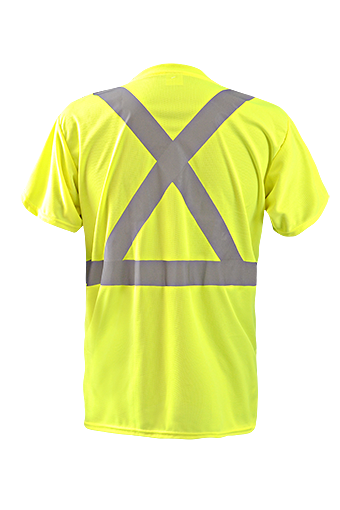 Occunomix Short Sleeve Wicking Birdseye X Back T-Shirt - HardHatGear