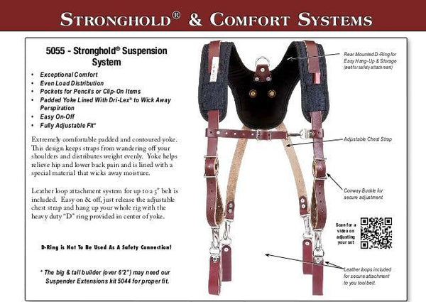 Occidental Stronghold Suspender System 5055 HardHatGear