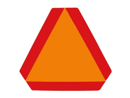 Slow Moving Vehicle Emblem (Adhesive)