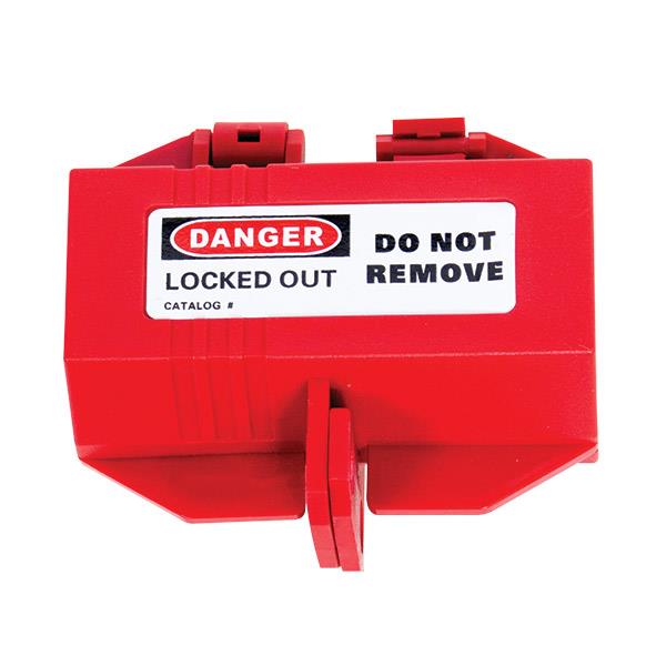 TruForce™ Electrical Plug Lockout, Red, 1/Each - HardHatGear